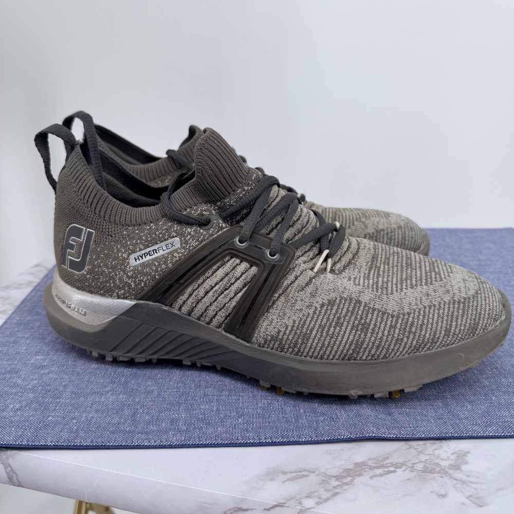 FootJoy HyperFlex Golf Shoes Mens 7M Gray 51081 Unisex Breathable Lightweight - Picture 1 of 8